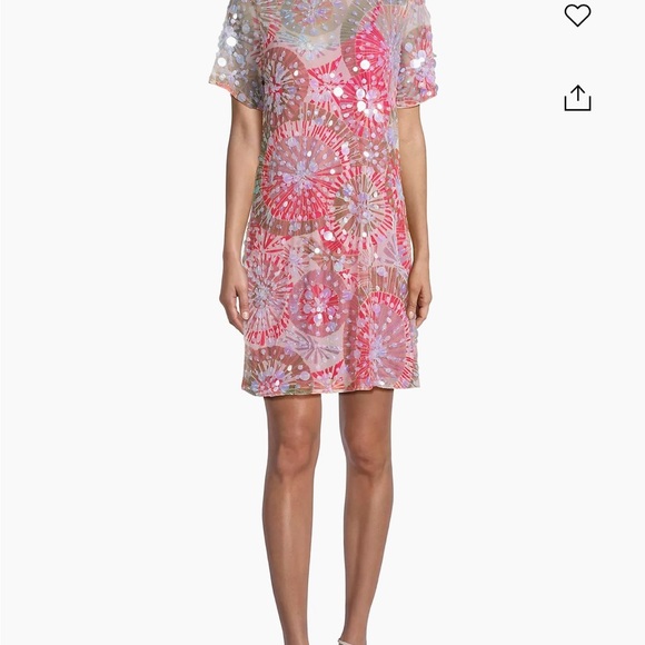 COPY - Size Medium Frances Valentine Bubbly Sequined Mini Dress. - Picture 5 of 5